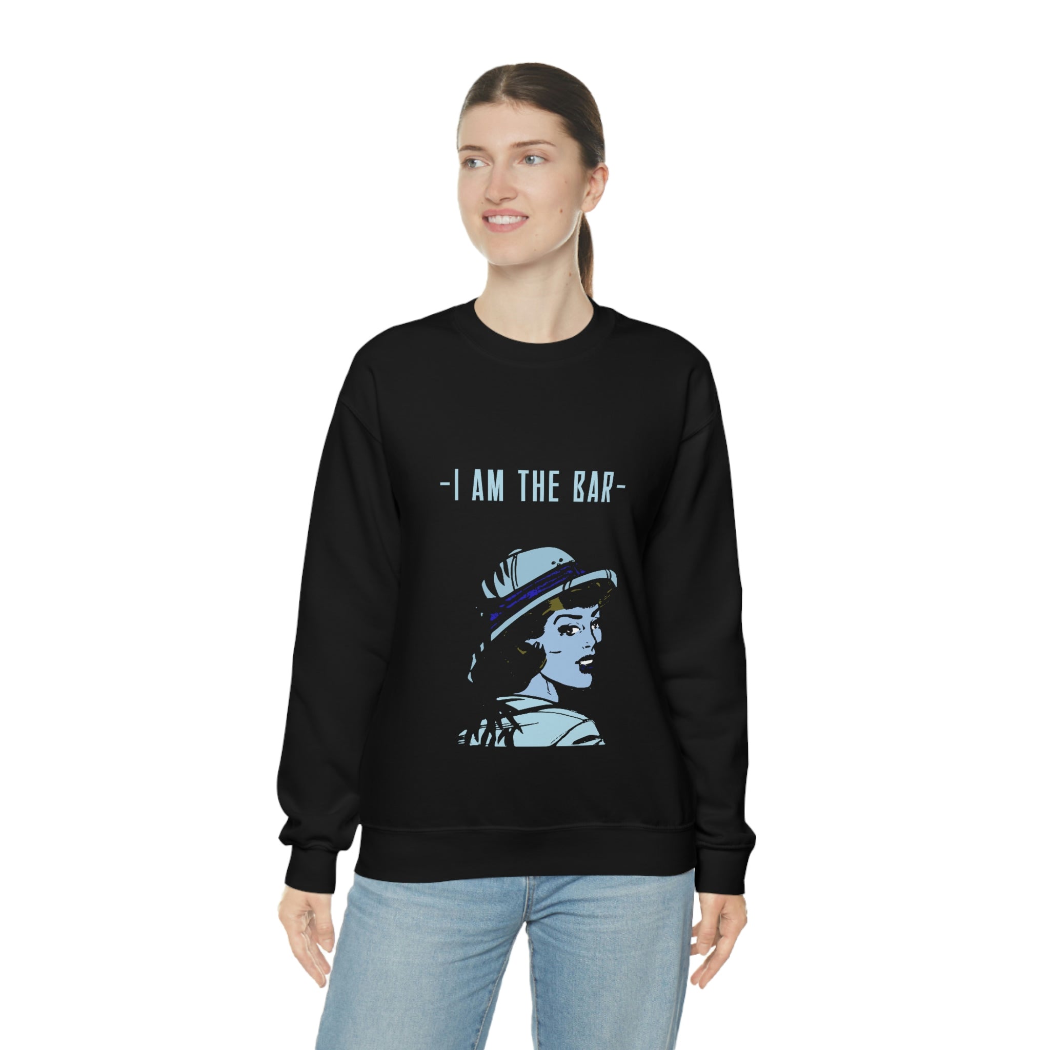 I am the bar sweatshirt Stand up with fashion