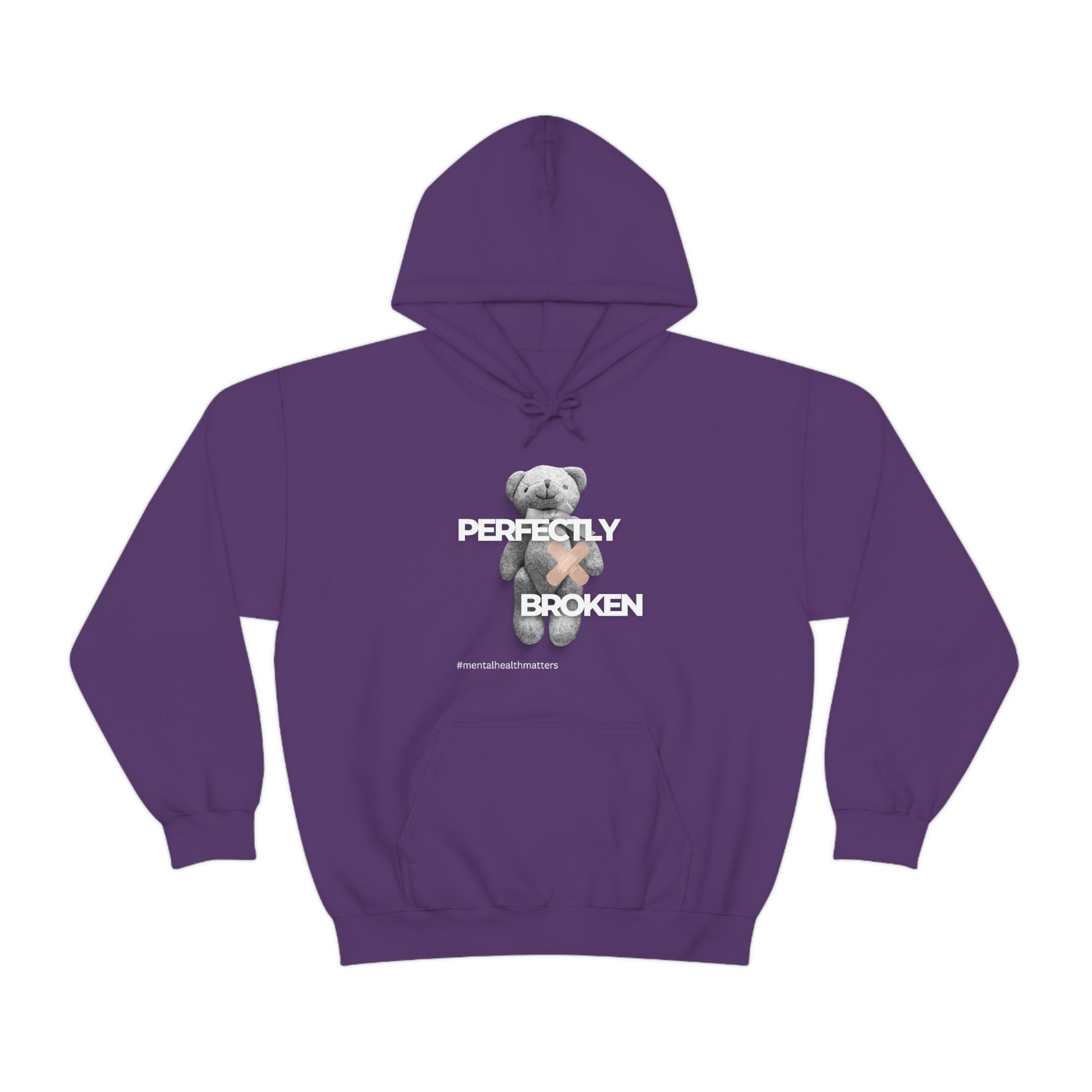 Perfectly broken Hooded Sweatshirt - Stand up with fashion